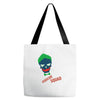 suicide squad Tote Bags