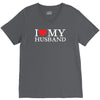 i heart my husband V-Neck Tee