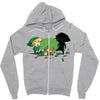 milled Zipper Hoodie