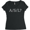asl Women's Triblend Scoop T-shirt