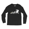 alien evolution   mens funny Long Sleeve Shirts