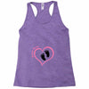 Custom baby girl name maternity design Racerback Tank