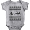 ugly santa claus Baby Bodysuit