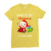 baby 1st christmas Ladies Fitted T-Shirt