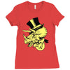 triceratop hat Ladies Fitted T-Shirt