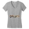 uk grime Women's V-Neck T-Shirt