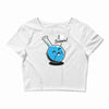 i heart science Crop Top