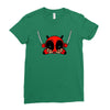deadpool cartoon Ladies Fitted T-Shirt