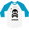 danger 3/4 Sleeve Shirt