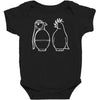 dove v's grenade banksy art Baby Bodysuit