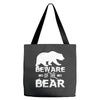 Beware Of The Bear Tote Bags
