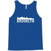 brooklyn city skyline silhouette Tank Top