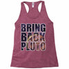 bring back pluto Racerback Tank