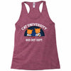 pondering life's biggest mysteries Racerback Tank