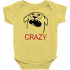 crazy (2) Baby Bodysuit