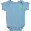 sagittarius pocket Baby Bodysuit