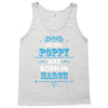 The Best Poppy Was Born In March Tank Top