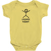 i pooped today Baby Onesie