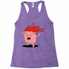 marshmallow prend feu Racerback Tank