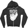 bearded for her pleasure Zipper Hoodie