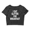 i eat breakfast Crop Top