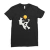 Night Think Ladies Fitted T-Shirt