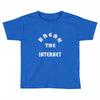 break the internet tie dye girls muscle top Toddler T-shirt
