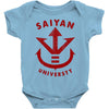 saiyan universty Baby Bodysuit