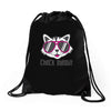 CHECK MEOWT CAT Drawstring Bags