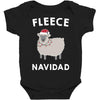fleece navidad Baby Bodysuit