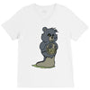mucus bear V-Neck Tee