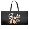Fight For a Cure Uterine Cancer Awareness Weekender Totes