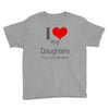 i love my daughters Youth Tee