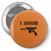 i love you and i know1 Pin-back button