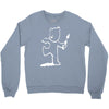 banksy teddy bear pop art new Crewneck Sweatshirt