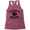 cockerpoo mum Racerback Tank