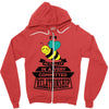 I Am Bee Actually In A Very Commited Relationship Zipper Hoodie