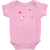 i love lops lots Baby Bodysuit
