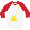 kite kitesurfen kiteboarden fun extremsport top 3/4 Sleeve Shirt