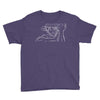 Luffy white design Youth Tee