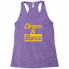 drum n bass birthday music Racerback Tank