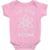 up and atom funny chemistry Baby Onesie