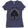 ride the biker Ladies Fitted T-Shirt