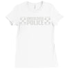 undercover police Ladies Fitted T-Shirt