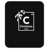 christmas periodic table of elements Mousepad