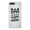 Be A Super Hero For Animals Go Vegan! iPhone 7 Plus Case