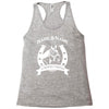 personalised pony horse and rider Racerback Tank
