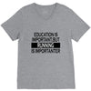 running is importanter V-Neck Tee