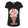 delicioussss! Maternity Scoop Neck T-shirt