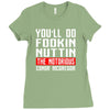 the notorious conor mcgregor fookin nuttin Ladies Fitted T-Shirt